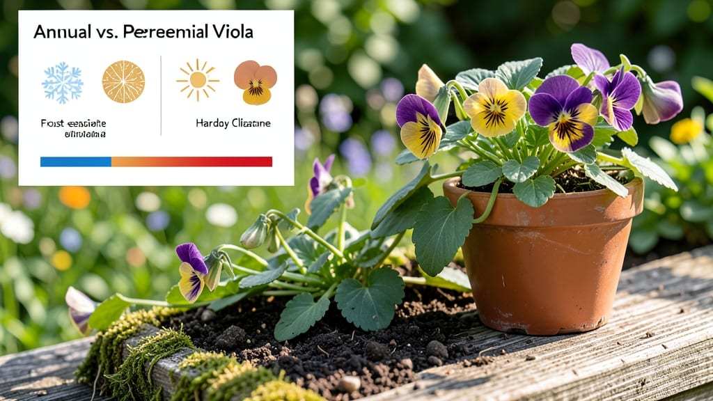 Are Violas Annuals or Perennials: Cold Climate Behavior Explained