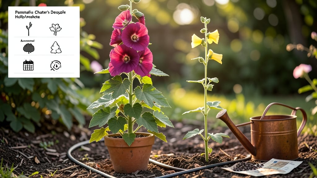 Hollyhocks Annual or Perennial: Lifespan Truth and Cold-Climate Growth Facts