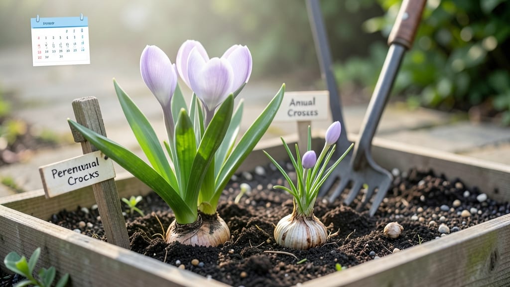 Crocus Annual or Perennial: Root Behavior That Decides Its True Lifespan Type