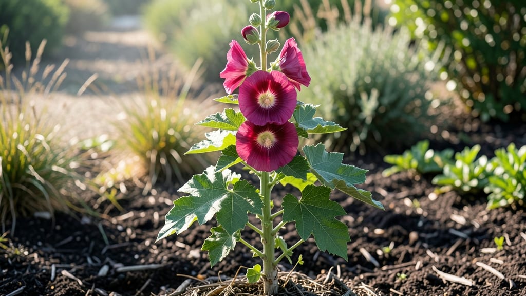 Are Hollyhocks Perennials: How Their Dieback Cycle Confirms True Survival Type