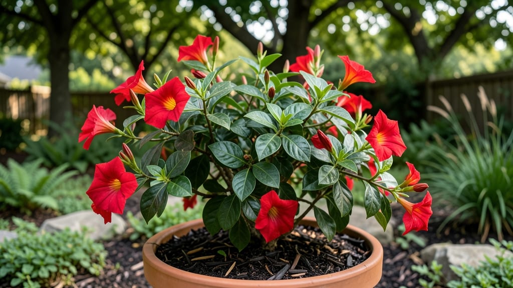 Is Red Mandevilla Annual or Perennial: How Cold Hardiness Zones Dictate Its True Lifespan