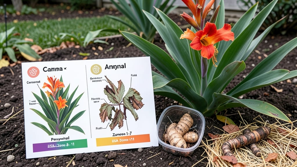 Are Canna Lilies Annuals or Perennials: Cold Hardiness Zones That Decide Their Fate