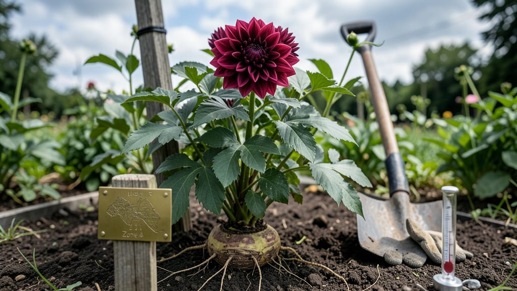 Are Dahlias Perennials in Zone 5: What Their Root Behavior Reveals About Survival